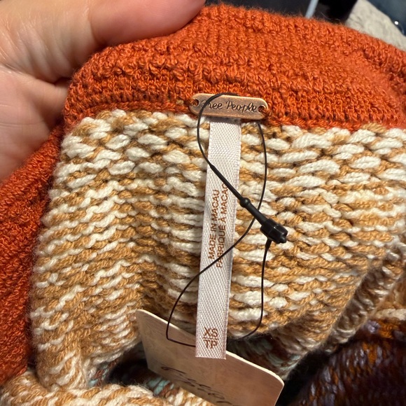 Free People After School Mini Skirt Size XS Stretchy Pull On Patchwork - Picture 6 of 6